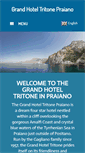 Mobile Screenshot of hoteltritonepraiano.com
